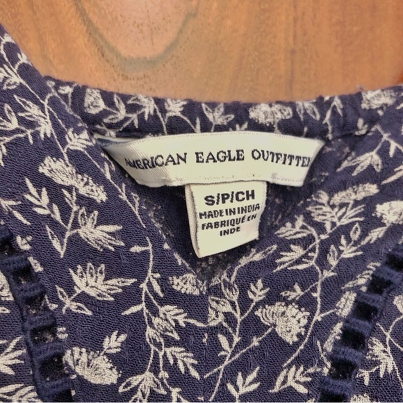 American Eagle Camisoles Boho Floral Cottagecore Sexy Festival Mini Romper Dress - Picture 3 of 11